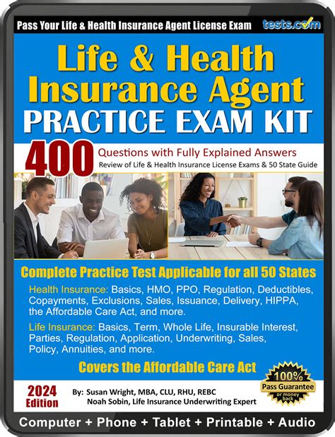 how hard is the life and health insurance test|life insurance exam study guide.